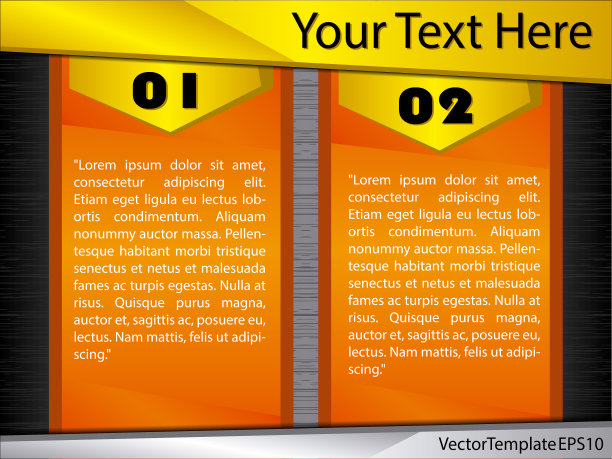 信息图与现实的金属纹理。矢量在高质量。丰富多彩。图片下载