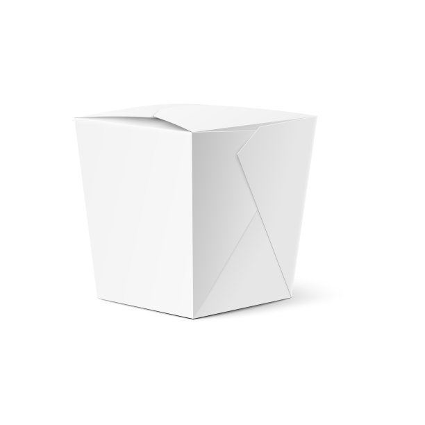 食品纸板包装盒实物模型矢量插图孤立。图片下载