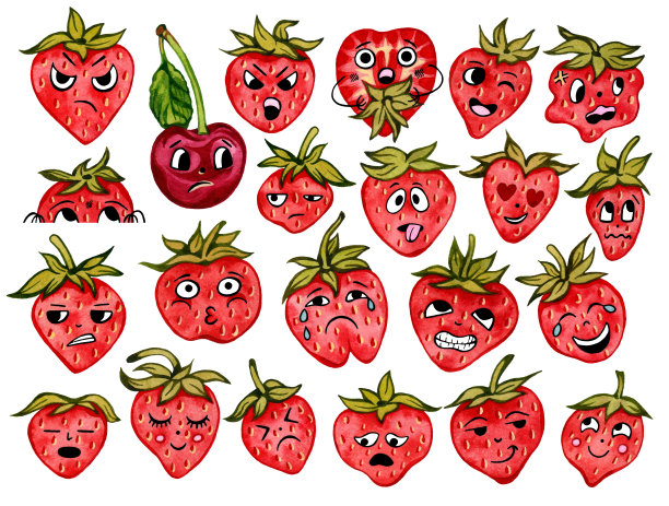 水彩插图。图片下载