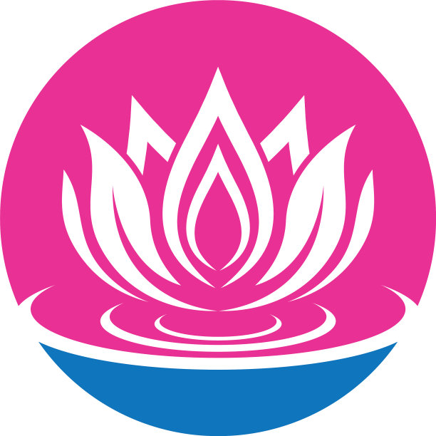 莲花象征图标图片下载