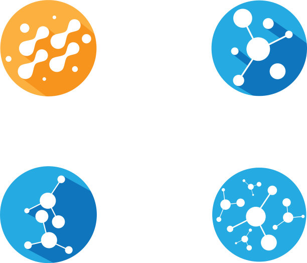 分子的图标图片下载