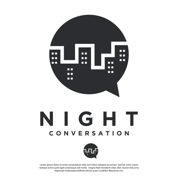 夜城对话标志图片下载