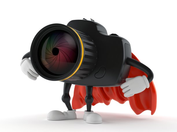 镜头人物与英雄斗篷图片下载