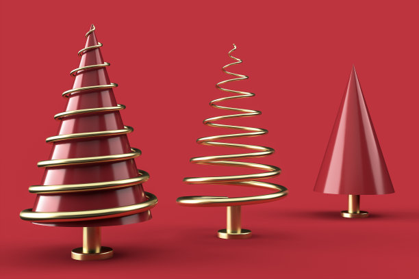 3D圣诞明信片墙纸。圣诞快乐的概念。3 d演示。三维渲染图片下载