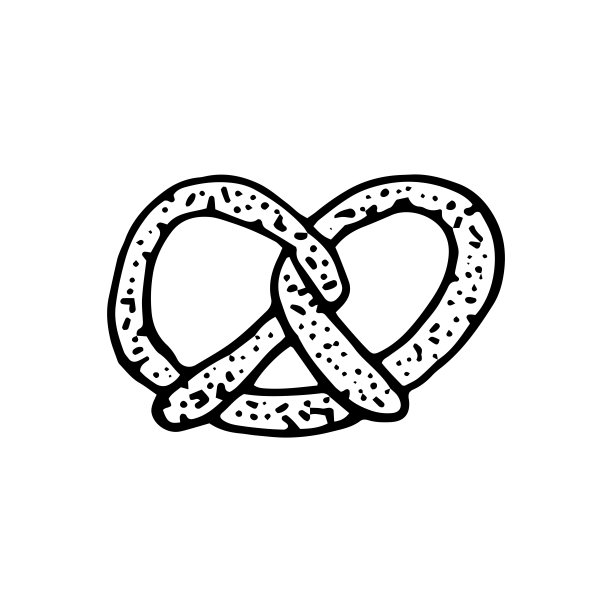 制作贺卡、海报、食谱、烹饪设计的单手饼干。孤立在白色背景上。涂鸦矢量插图。图片下载