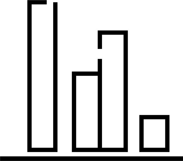 比较图表线图标概念符号轮廓图片下载