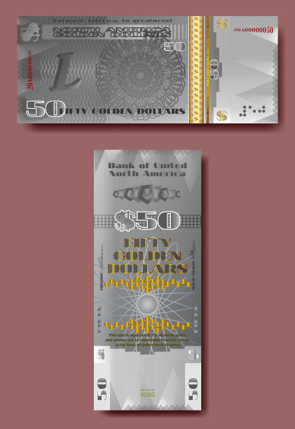 一个虚构的纸币项目银行图片下载