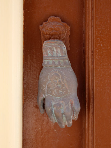 手形门把手，手形门环，希腊西米图片下载