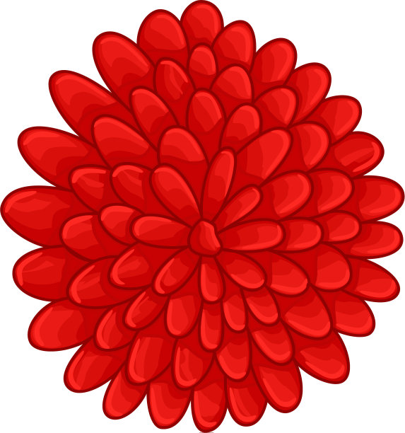 花的植物花的颜色点缀红色图片下载