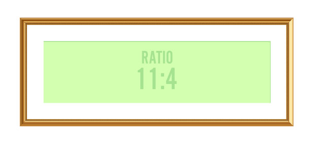 经典金色相框图片下载