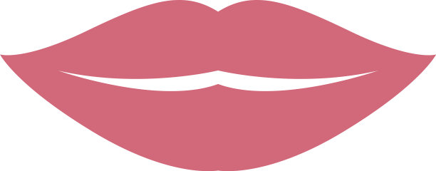 嘴唇图标化妆品标志图片下载