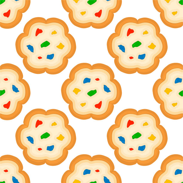 主题大套一模一样的饼干包五彩缤纷图片下载