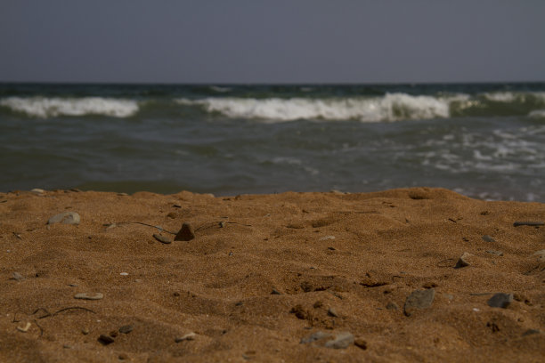 黑海沙质海岸图片下载