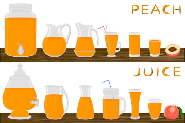 主题上大套件不同类型的玻璃器皿图片下载