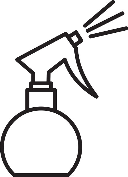 喷雾图标模板黑色可编辑喷雾图片下载