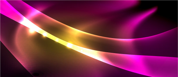 抽象背景用霓虹波光设计图片下载