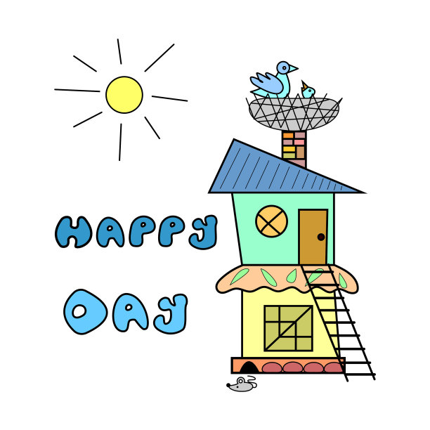 快乐的一天图片下载