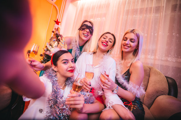 新年前夜的自拍图片下载