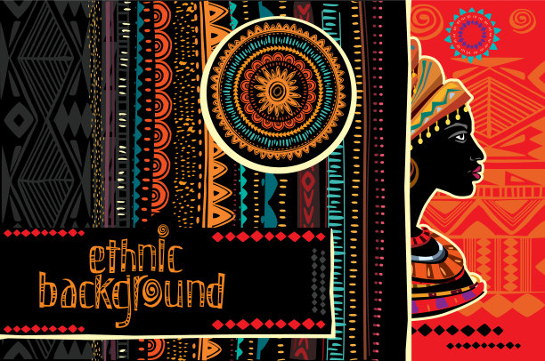 有种族背景的非洲妇女图片下载