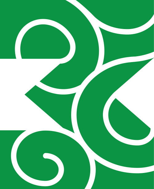 3号曲线马赛克标志标志图片下载