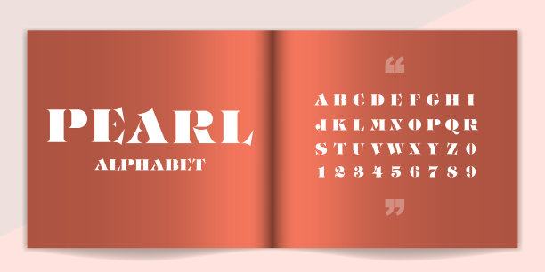 高级字体和字母表设置字母设计图片下载