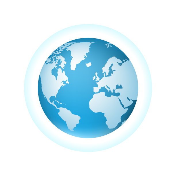 现实的光滑的球体彩色图标在白色的背景。孤立的向量元素图片下载