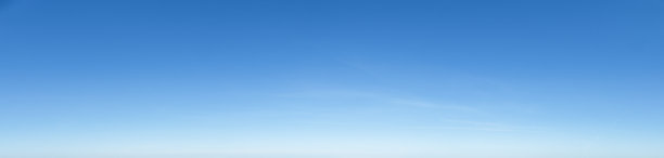 美丽的无云的空蓝天全景背景图片下载
