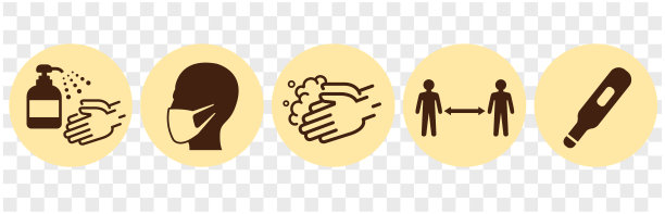 冠状病毒载体图标示意图图片下载