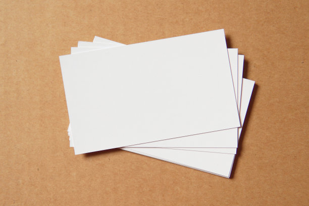 名片空白，彩色背景。图片下载