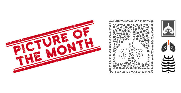 垃圾图片月线邮票与马赛克图片下载