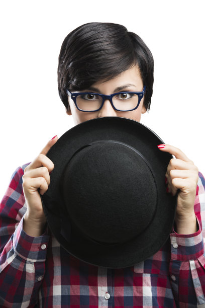 书呆子女孩图片下载