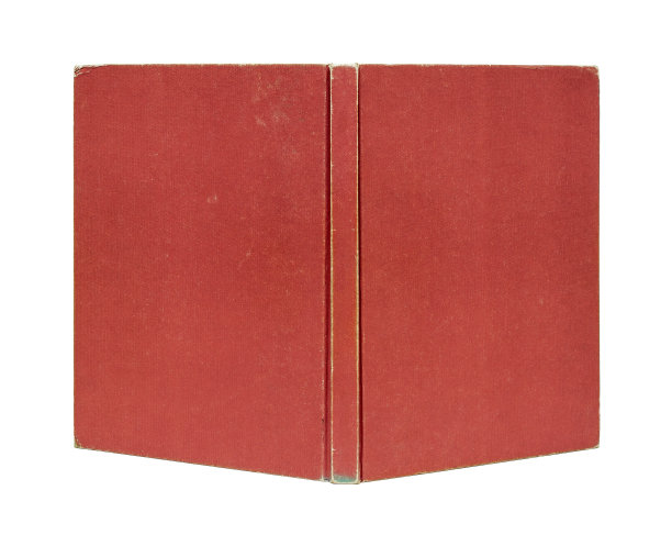 空白封面孤立在白色背景上图片下载