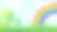 美丽的彩虹山谷。矢量平面插图。孩子背景，夏季天气。图片下载