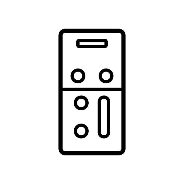 遥控器图标设计矢量模板图片下载