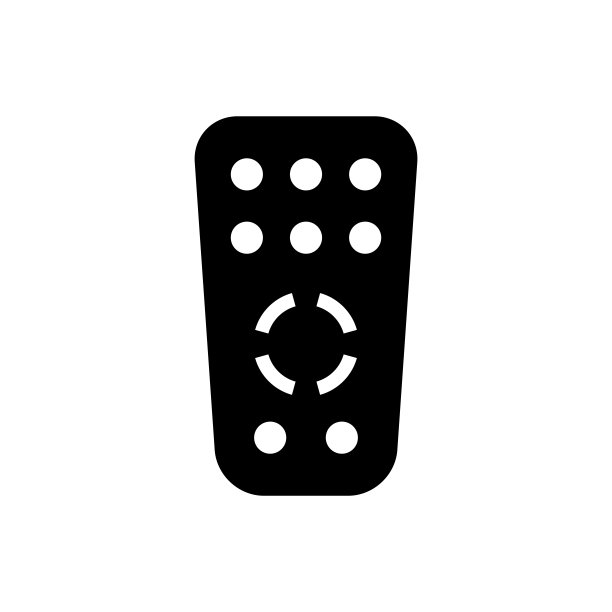 遥控器图标设计矢量模板图片下载