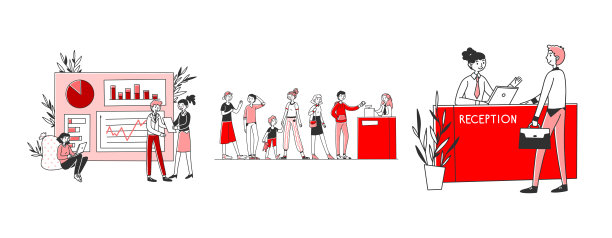 收款台接待处图片下载