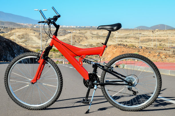 全悬挂山地自行车图片下载