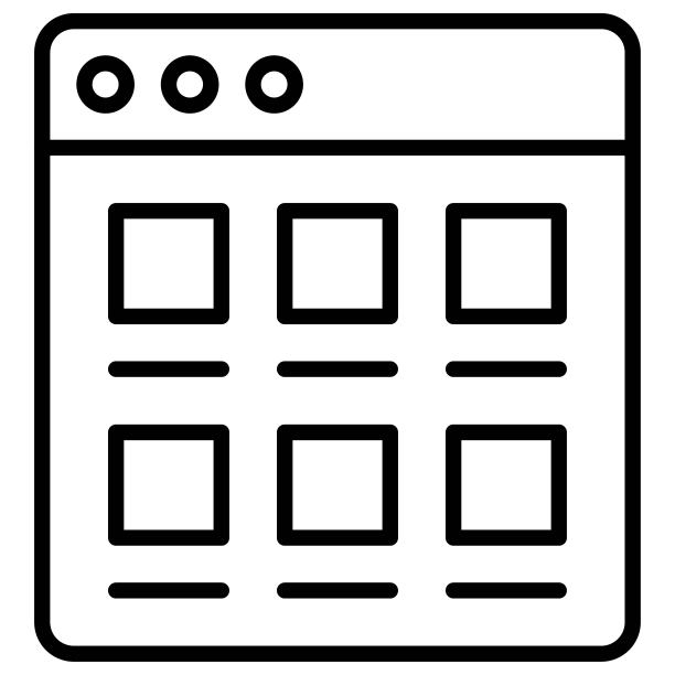 用户界面：远程办公图标矢量素材图片下载