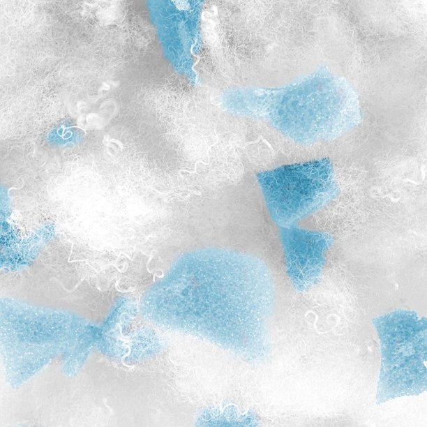 记忆泡沫和聚酯纤维填充图片下载