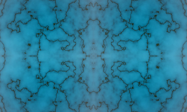 无缝图像青绿色表面上的缺口开裂。壁纸背景或壁纸3d渲染。图片下载