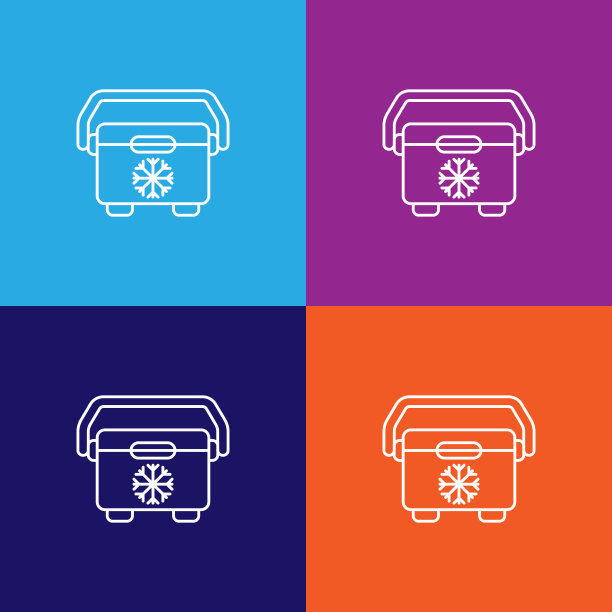 旅行凉爽的大纲图标。旅游插画图标元素。符号和符号可以用于网页，标志，手机应用程序，UI，用户体验图片下载