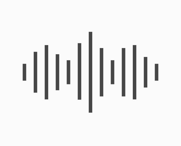 声波无线电信号矢量声音或音乐录音数字频率平行线，概念声波符号隔离图片下载