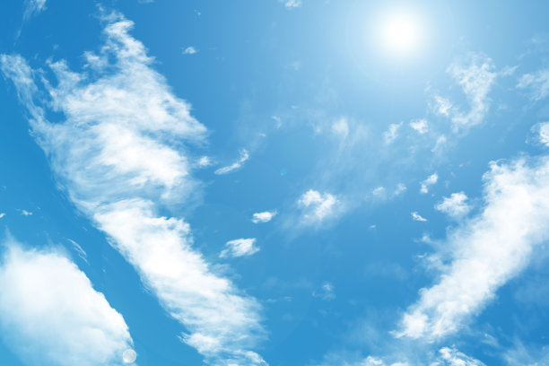 天空背景处理成插图风格图片下载