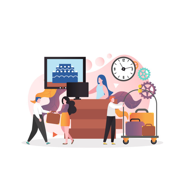 酒店服务理念为网页横幅图片下载