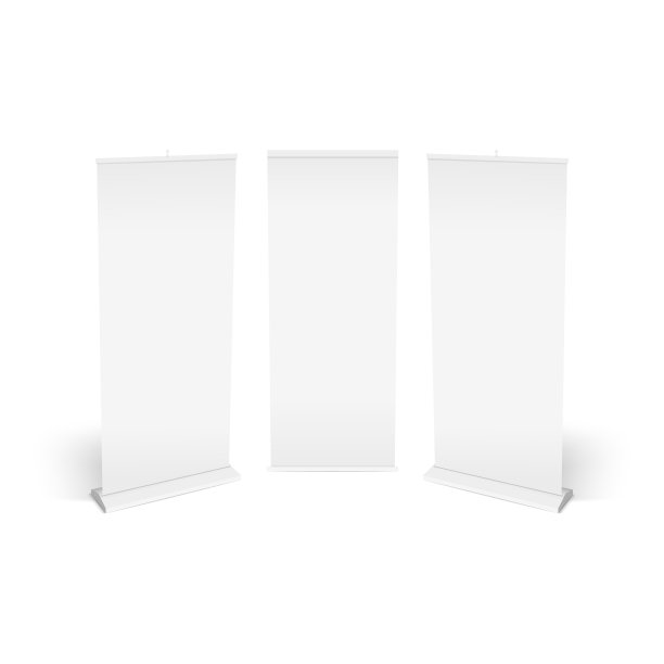 空白滚动横幅显示隔离图片下载