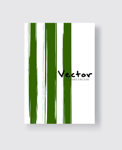 抽象的墨刷条幅与垃圾效果图片下载