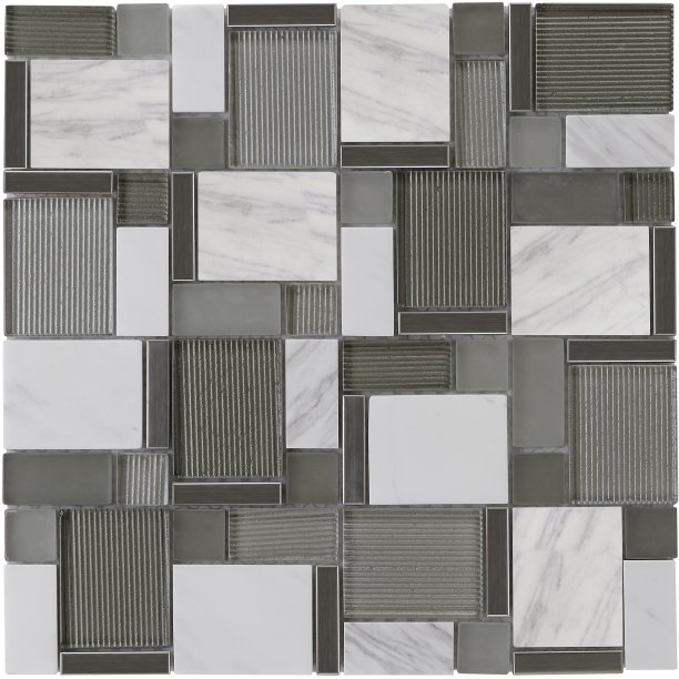 现代玻璃和金属马赛克瓷砖纹理的城市景观图片下载