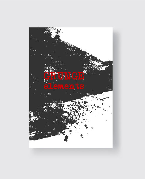 黑墨水笔画在白底上图片下载