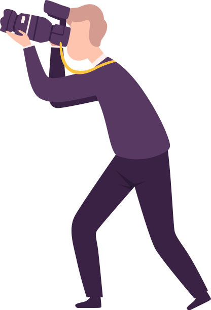 摄影师用数码设备拍照图片下载