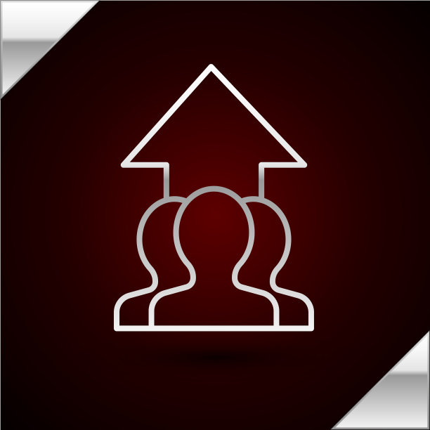 银线生长图和人类的进步图片下载